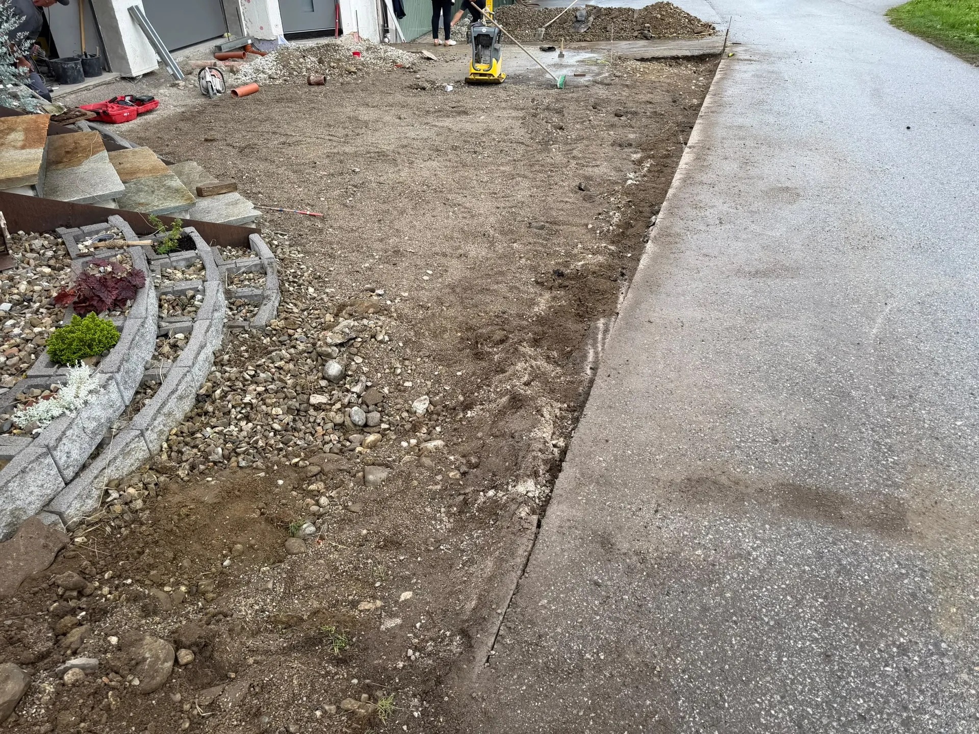 Projekt 1 vor den Arbeiten